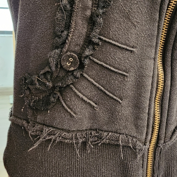 💎 Y2K Hard Rock Hotel & Casino Hollywood FL Zip-Up 💎 - Picture 4 of 7